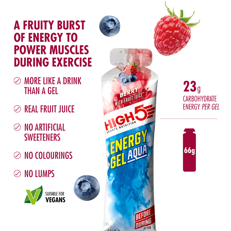 Energy Gel Aqua Mixed Flavour - Image 3